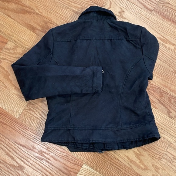 Faux suede biker jacket - Picture 4 of 4